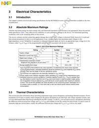 MC9S08QA4CPAE Datasheet Page 5
