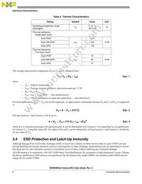 MC9S08QA4CPAE Datasheet Page 6
