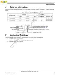 MC9S08QA4CPAE Datasheet Page 19