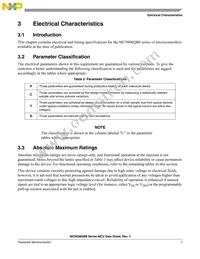 MC9S08QB8CWL Datasheet Page 9