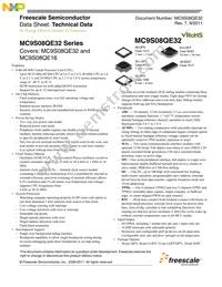 MC9S08QE32CFMR Datasheet Page 3