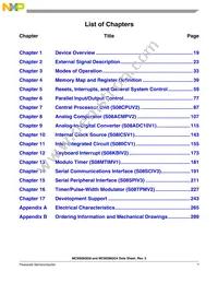 MC9S08QG44CDTE Datasheet Page 11