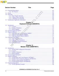 MC9S08QG44CDTE Datasheet Page 18