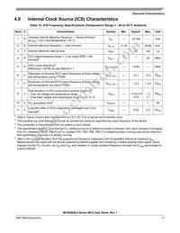 MC9S08QL8CTJ Datasheet Page 17