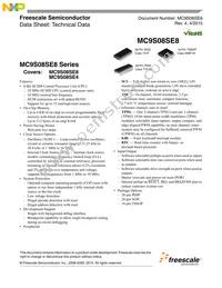 MC9S08SE8VRL Datasheet Cover