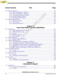 MC9S08SH16VTJR Datasheet Page 16