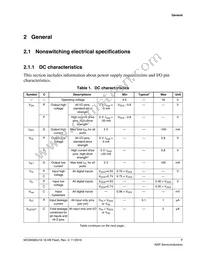 MC9S08SU16VFK Datasheet Page 7