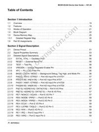 MC9S12A32CFUER Datasheet Page 5