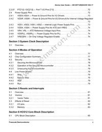 MC9S12DG128MPVER Datasheet Page 9