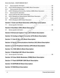 MC9S12DG128MPVER Datasheet Page 10