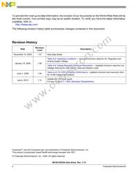 MC9S12E256VFUE Datasheet Page 4