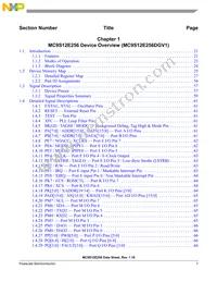 MC9S12E256VFUE Datasheet Page 7