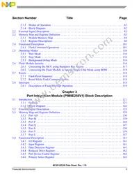 MC9S12E256VFUE Datasheet Page 9