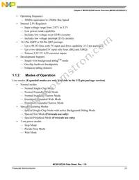 MC9S12E256VFUE Datasheet Page 23