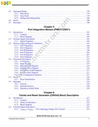 MC9S12KT256VPVE Datasheet Page 7