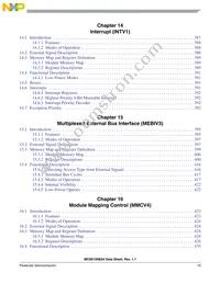 MC9S12NE64VTUE Datasheet Page 15