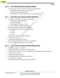 MC9S12P64VQK Datasheet Page 9