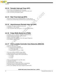 MC9S12XEP768MAL Datasheet Page 10