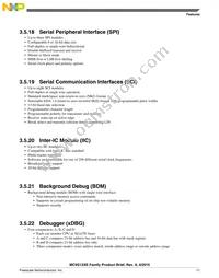 MC9S12XEP768MAL Datasheet Page 11