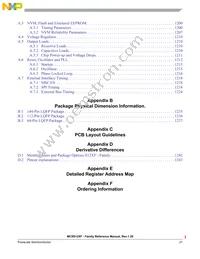 MC9S12XF512MLM Datasheet Page 21