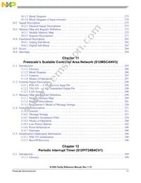 MC9S12XS64CAER Datasheet Page 11