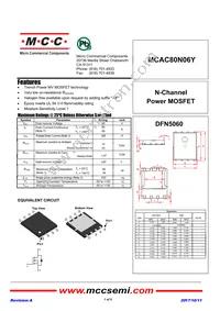 MCAC80N06Y-TP Datasheet Cover