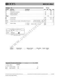 MCC161-20IO1 Datasheet Page 3