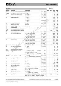 MCC200-14IO1 Datasheet Page 2