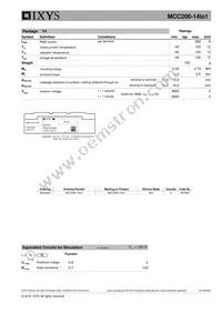 MCC200-14IO1 Datasheet Page 3