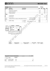 MCC255-12IO1 Datasheet Page 3