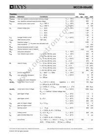 MCC26-08IO8B Datasheet Page 2