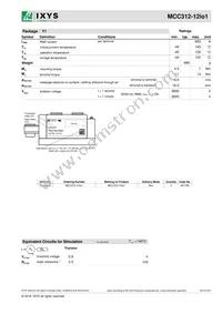 MCC312-12IO1 Datasheet Page 3