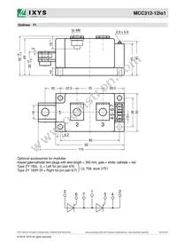 MCC312-12IO1 Datasheet Page 4