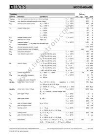 MCC56-08IO8B Datasheet Page 2