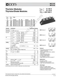 MCC95-16IO8B Datasheet Cover