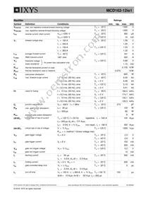 MCD162-12IO1 Datasheet Page 2