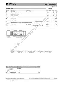 MCD220-14IO1 Datasheet Page 3