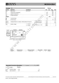 MCD224-20IO1 Datasheet Page 3