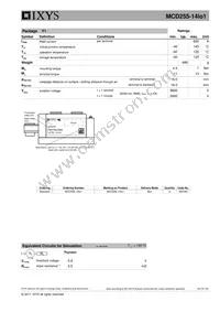 MCD255-14IO1 Datasheet Page 3