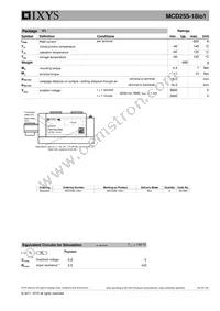MCD255-18IO1 Datasheet Page 3