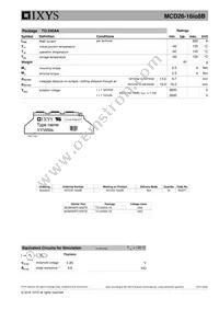 MCD26-16IO8B Datasheet Page 3