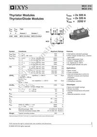 MCD310-22IO1 Datasheet Cover