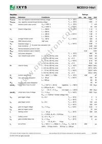 MCD312-14IO1 Datasheet Page 2