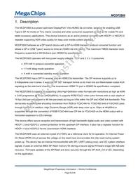 MCDP2900A2T Datasheet Page 9