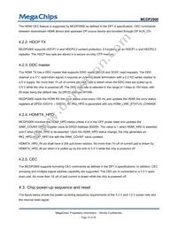 MCDP2900A2T Datasheet Page 14