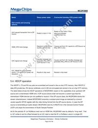 MCDP2900A2T Datasheet Page 20