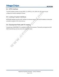 MCDP2900A2T Datasheet Page 23