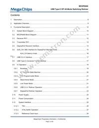 MCDP6000C1 Datasheet Page 2