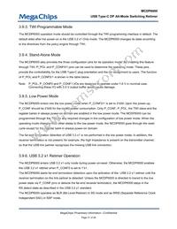 MCDP6000C1 Datasheet Page 21