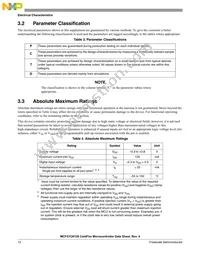MCF51CN128CLK Datasheet Page 14